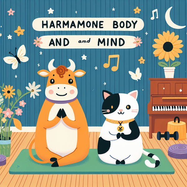  Harmoniere Körper und Geist mit Katze Kuh Yoga