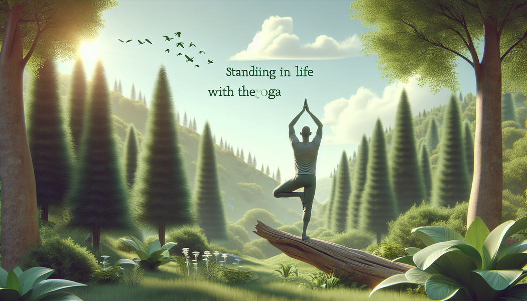 Schritt-für-Schritt Anleitung zur Baum-Pose -  Stehe fest im Leben mit Yoga Baum