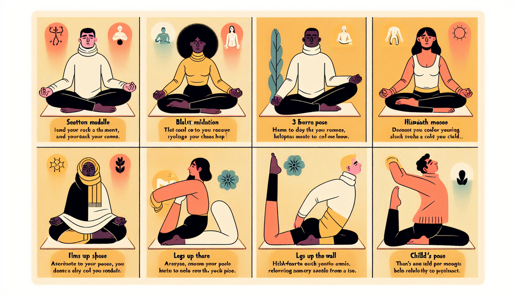Meditation fördert Ruhe und Regeneration -  Wie Yoga dir bei einer Erkältung helfen kann