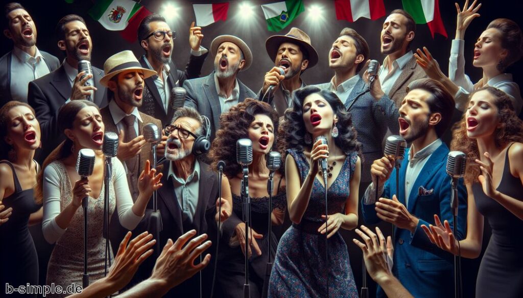 Italienische Sänger » Die größten Talente
